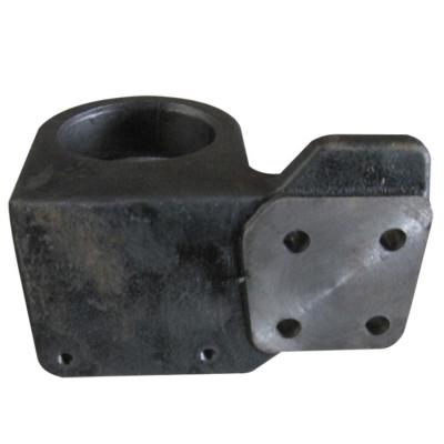 Resin sand casting ductile iron support for mining machinery