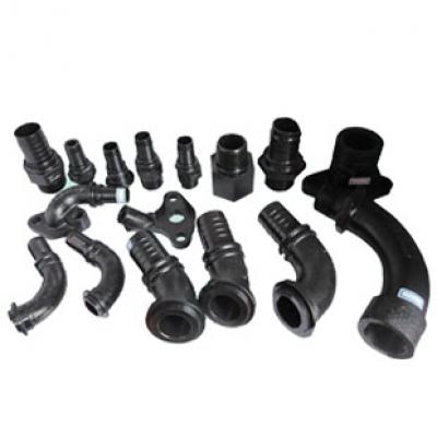 Connect the train brake system pipe joint