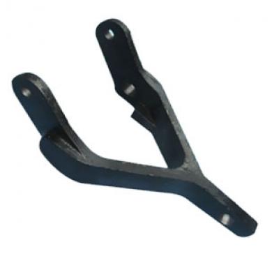 shell casting ductile iron fork for train