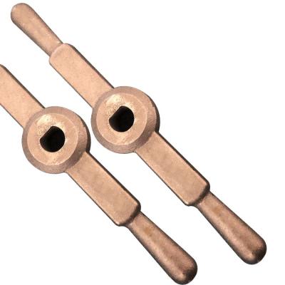 Zinc phosphating spray coating on the surface of ductile iron wrench used on valve pipelines