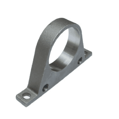 Lost wax casting steel hydraulic cylinder bracket